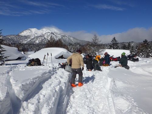 道ができると歩きやすい