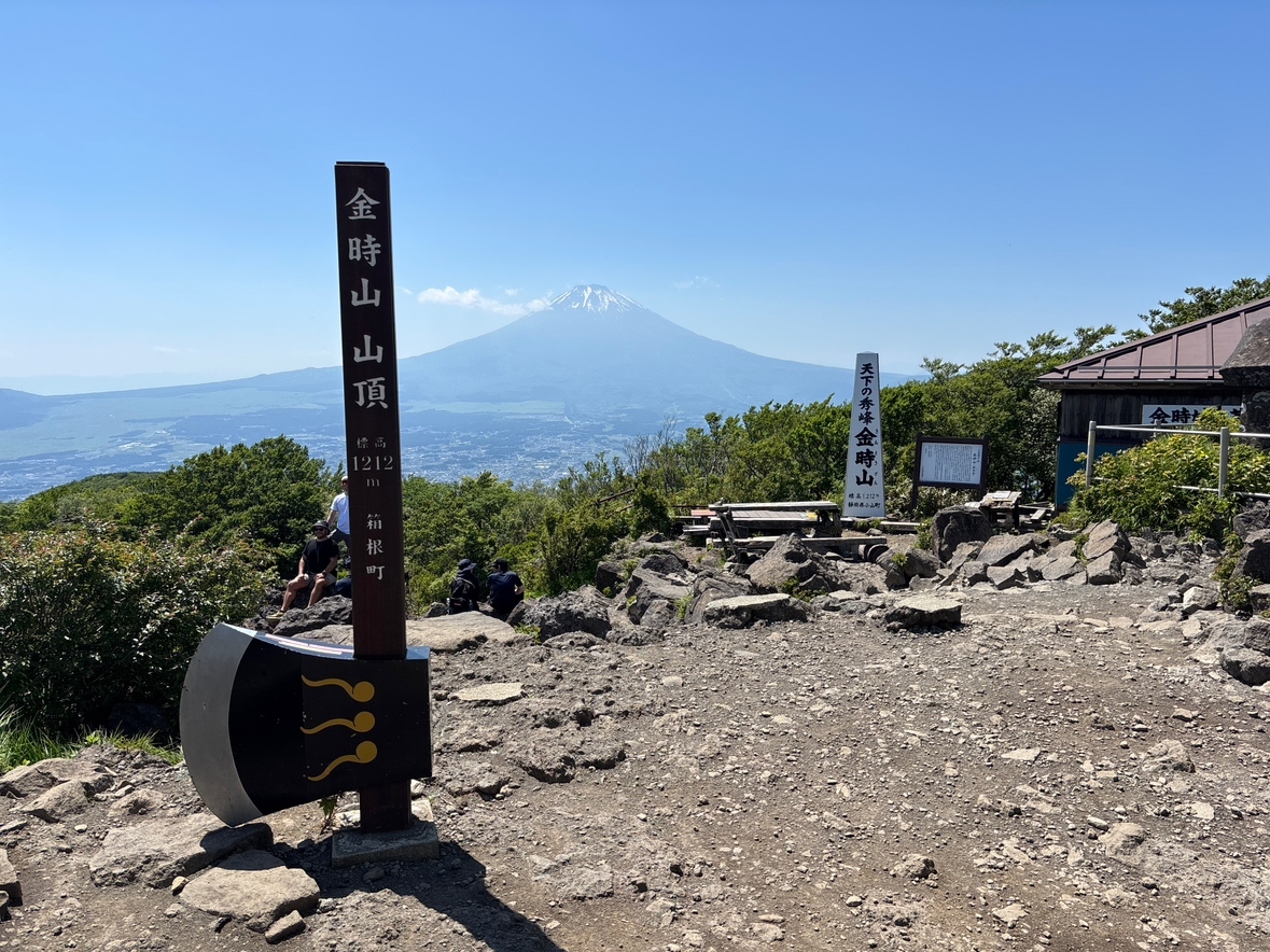 山頂からの景色　